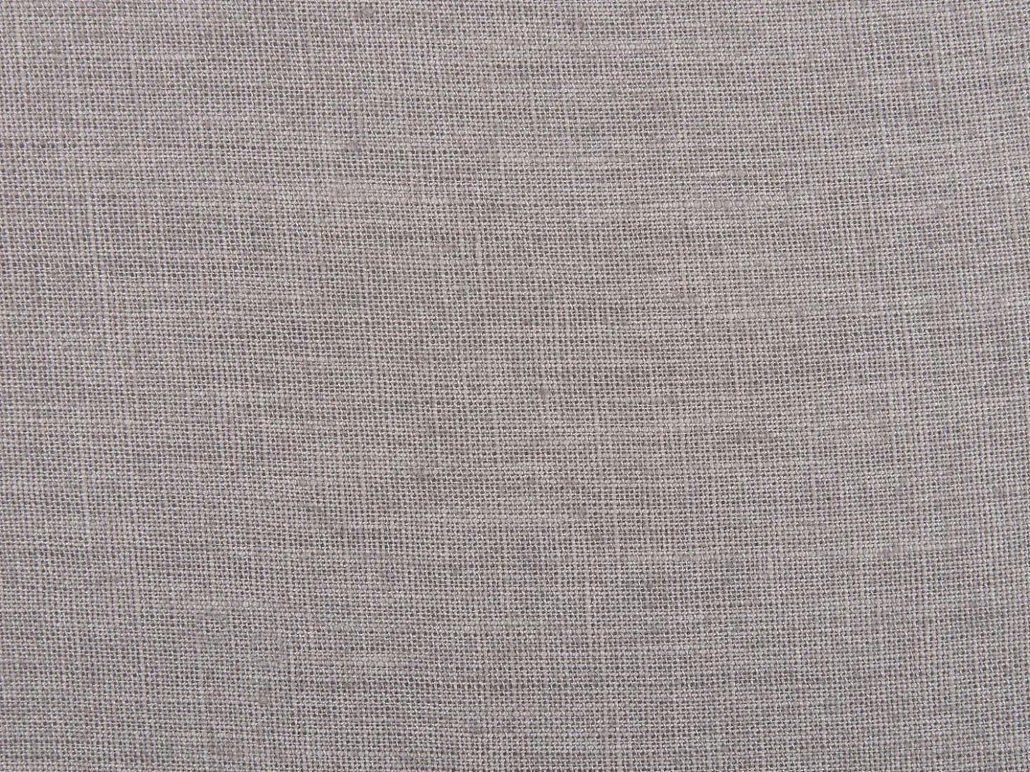 Sæt af 2 pyntepuder CARPINUS Hør 45 x 45 cm Grå Ensfarvet
