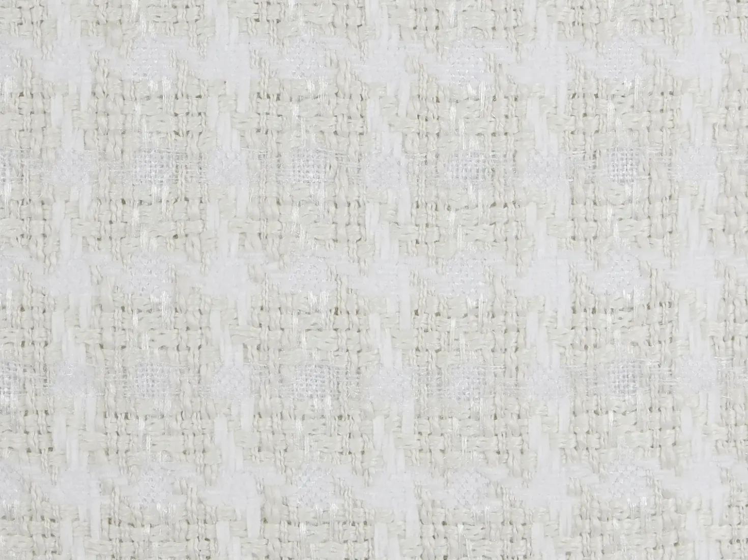 Sæt af 2 pyntepuder DOURIS 45 x 45 cm Lys Beige Ternet mønster