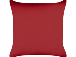 Sæt af 2 pyntepuder GUMDROP Velour 45 x 45 cm Rød Julemønster
