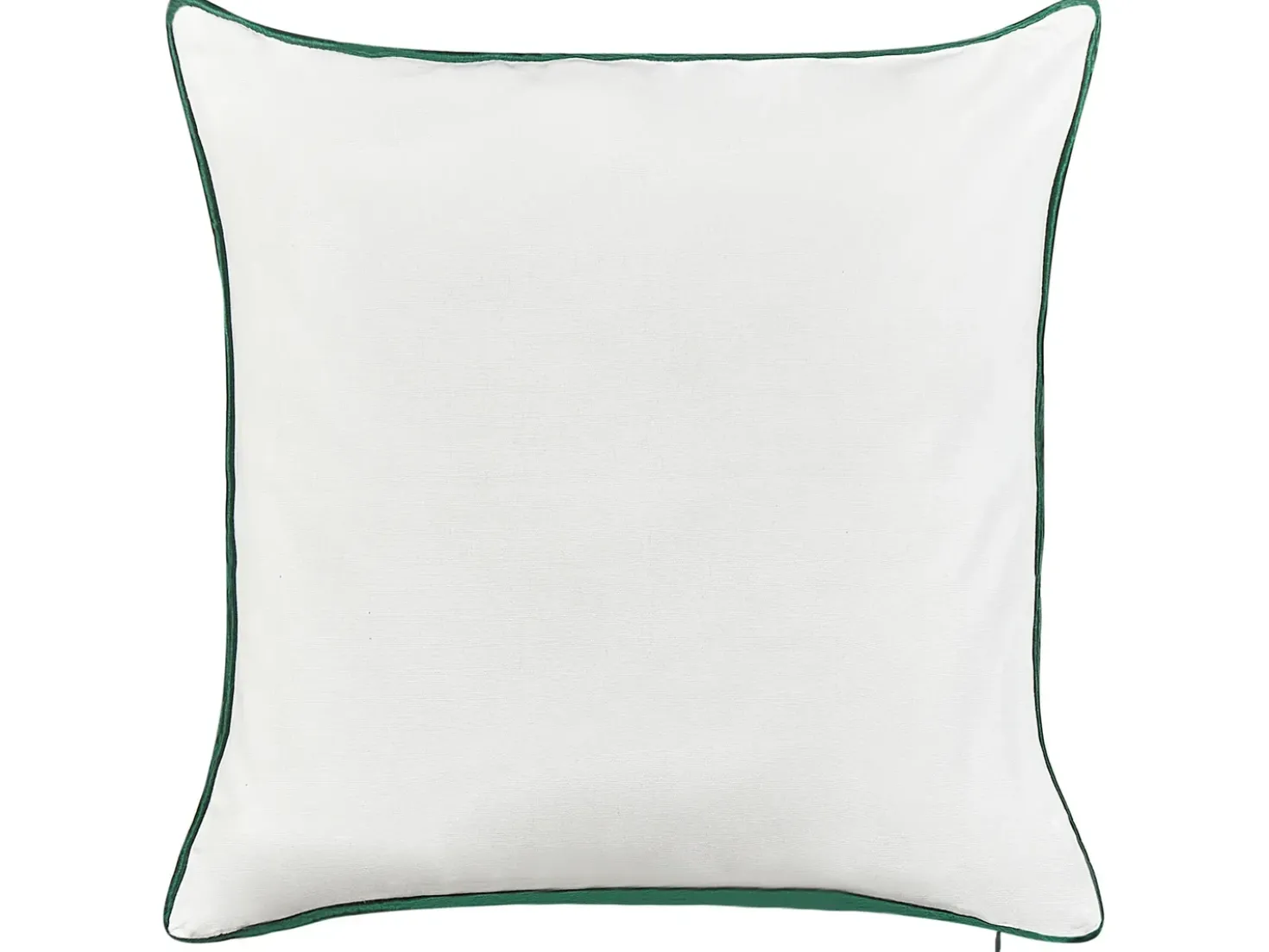 Sæt af 2 pyntepuder JOYCANDY Bomuld 45 x 45 cm Hvid Julemønster
