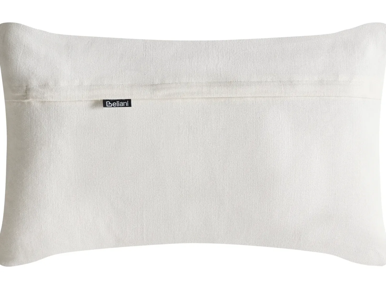 Sæt af 2 pyntepuder LANSIUM Bomuld 30 x 50 cm 45 x 45 cm Hvid Plante mønster