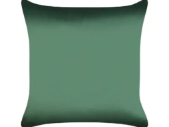 Sæt af 2 pyntepuder MARSHMALLOW Velour 45 x 45 cm Rød Grøn Julemønster