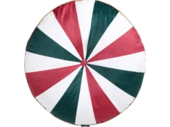 Sæt af 2 pyntepuder TWIRL TREATS Velour 55 x 55 cm 40 x 40 cm Multifarvet Julemønster