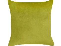Sæt af 2 pyntepuder YUZURI Velour 45 x 45 cm Lysegrøn Dyremønster