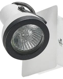 Sæt af 2 spotlight-lamper BARO Hvid Metal Justerbar