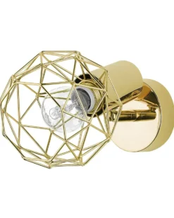 Sæt af 2 spotlight-lamper CHENAB Guld Metal Justerbar