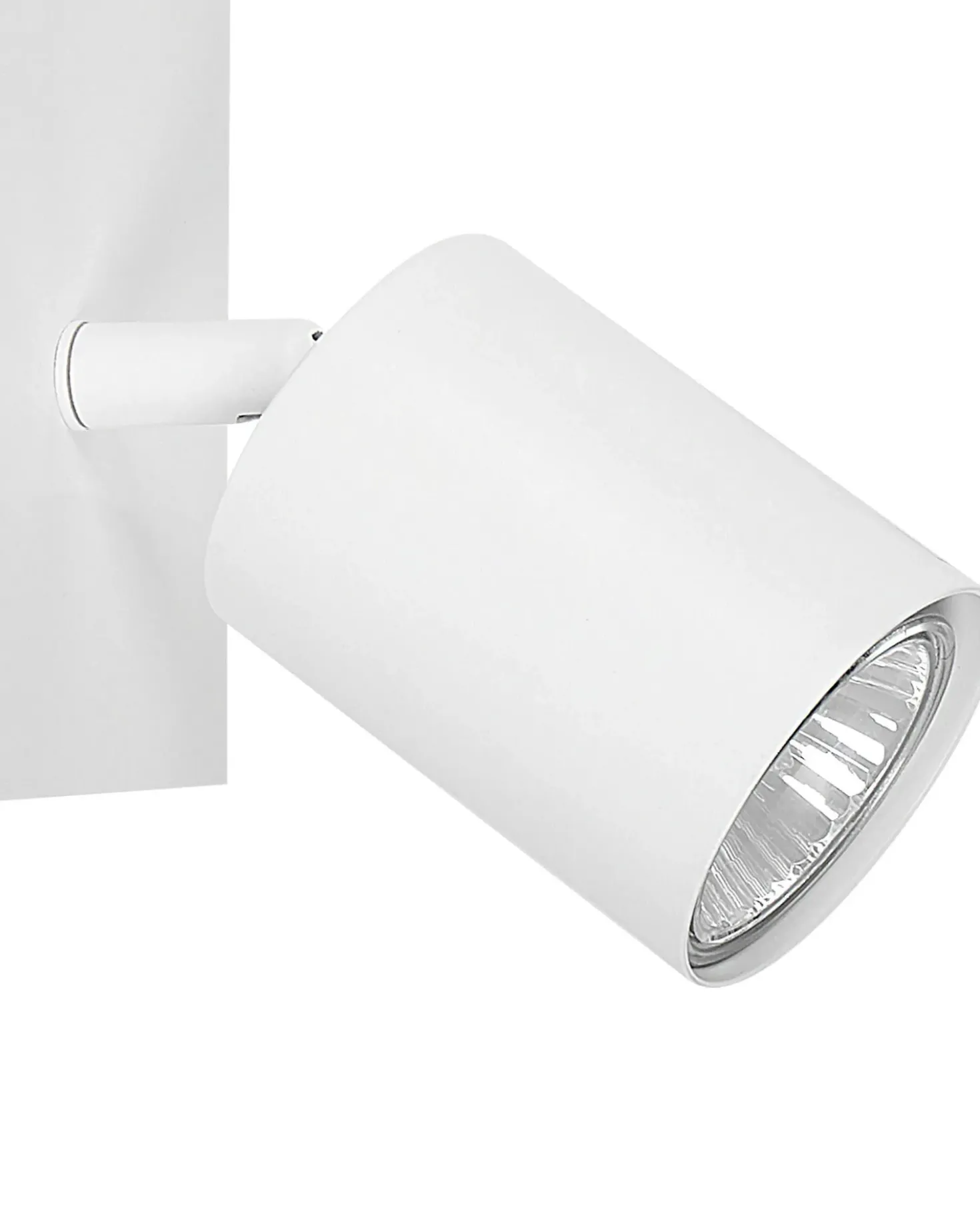 Sæt af 2 spotlight-lamper TIGRIS Hvid Metal Justerbar
