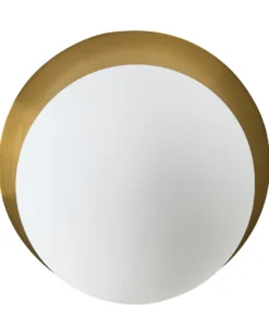 Sæt af 2 væglamper BOUBLE Guld Metal
