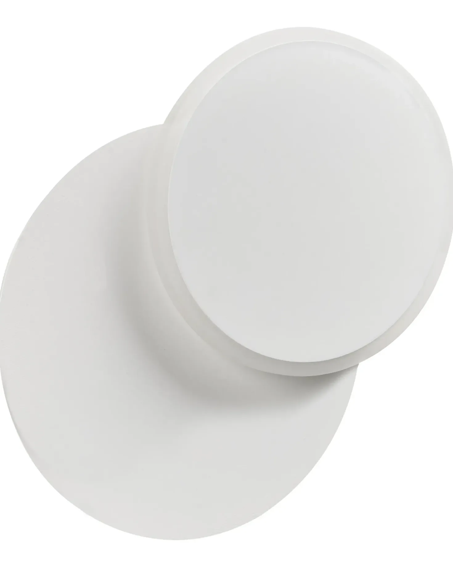 Sæt af 2 væglamper SEMNON Hvid Metal LED