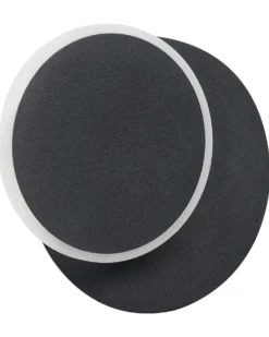 Sæt af 2 væglamper SEMNON Sort Metal LED
