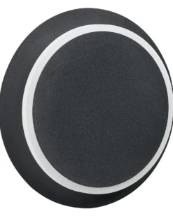 Sæt af 2 væglamper SEMNON Sort Metal LED