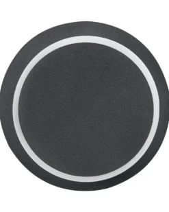 Sæt af 2 væglamper SEMNON Sort Metal LED