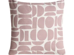 Sæt med 3 dekorative puder PENTACE Bomuld 30 x 50 cm 45 x 45 cm Lyserød Ensfarvet