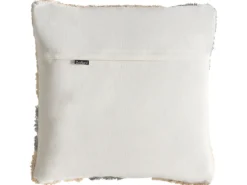 Sæt med 3 dekorative puder ALSTONIA Bomuld 30 x 50 cm 45 x 45 cm Grå Abstraktmønster