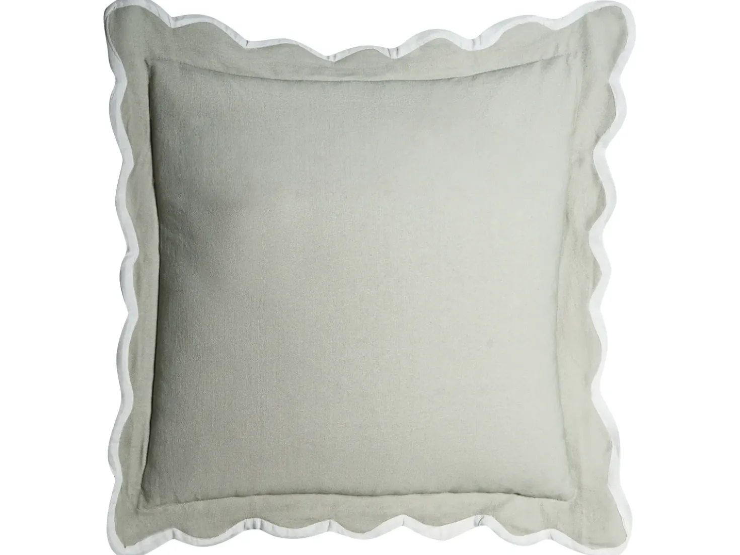 Sæt med 3 dekorative puder CANARIUM Bomuld 30 x 50 cm 45 x 45 cm Grøn Ensfarvet