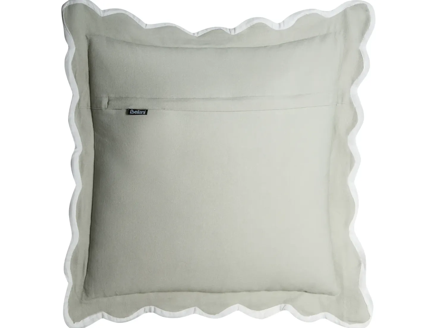 Sæt med 3 dekorative puder CANARIUM Bomuld 30 x 50 cm 45 x 45 cm Grøn Ensfarvet