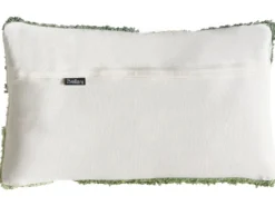 Sæt med 3 dekorative puder ALSTONIA Bomuld 30 x 50 cm 45 x 45 cm Grøn Abstraktmønster