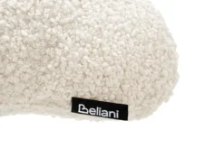Sæt med 3 dekorative puder WINTERLAND Boucle 30 x 35 cm 45 x 25 cm Lys Beige Julemønster