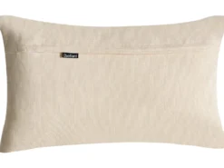 Sæt med 3 dekorative puder AGATHIS Bomuld 30 x 50 cm Sort/beige Abstraktmønster