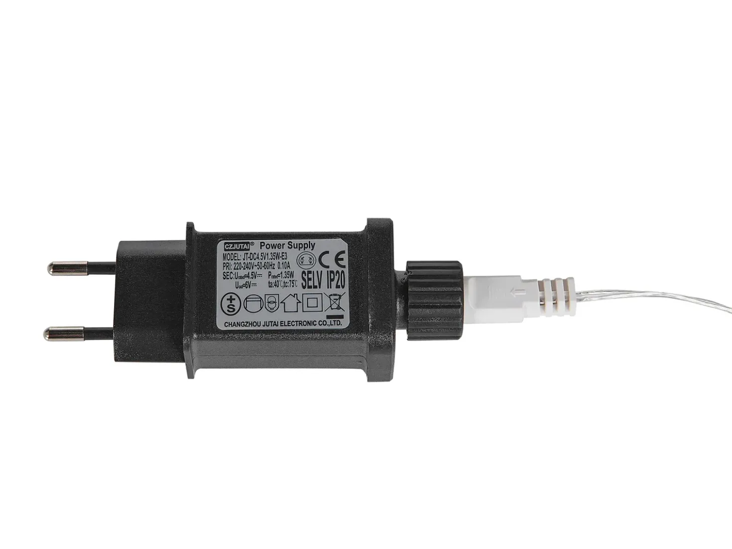 Sæt med 3 hængende dekorationer LED KUNNARI Stjerne 50/40/30 cm Sølv