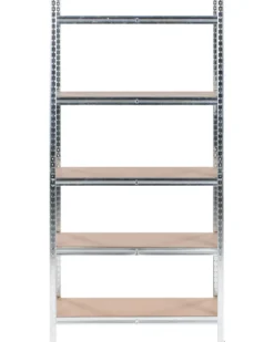 Sæt med 2 hylder til garagen XITTA Metal 150 cm 75 cm Sølv