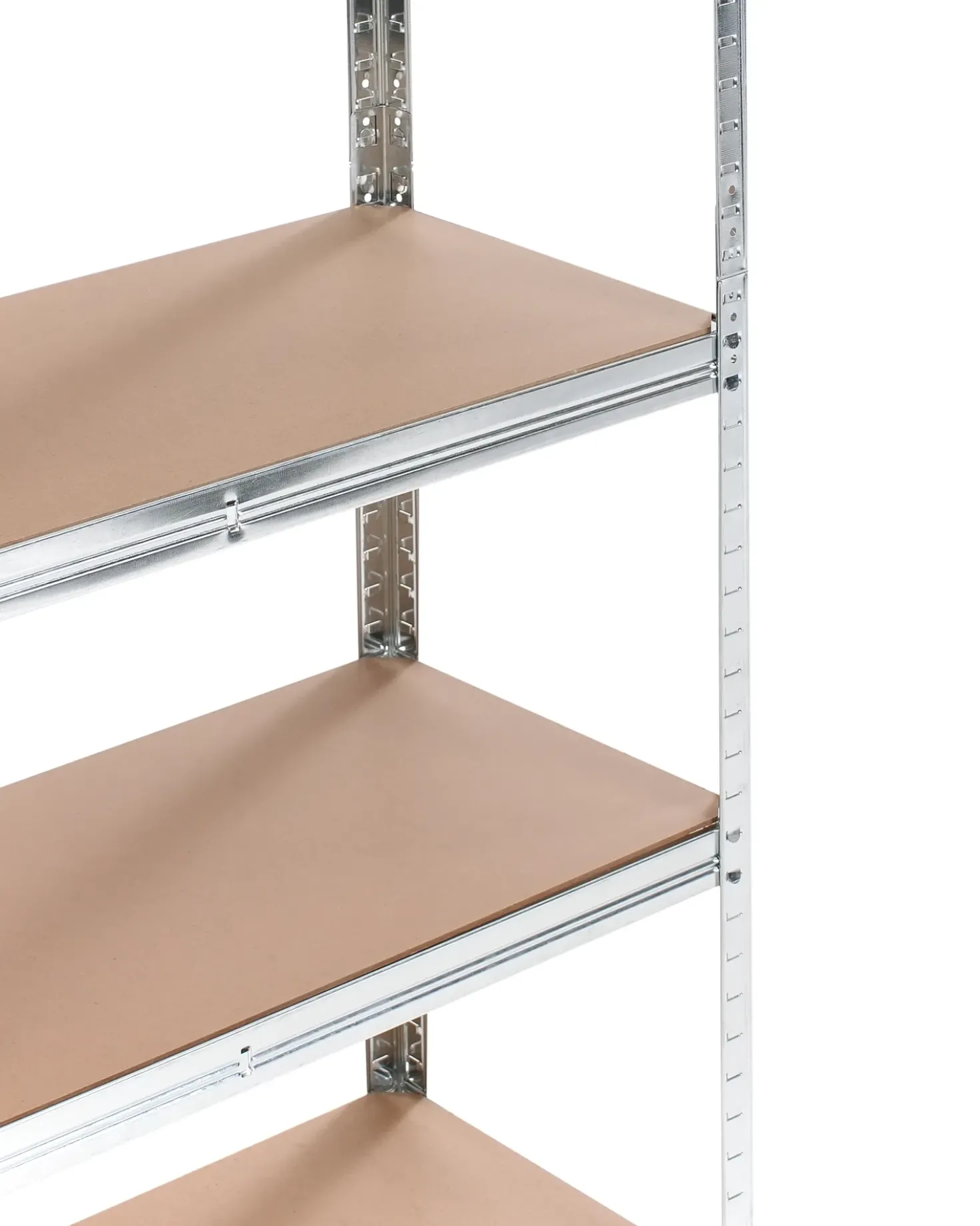 Sæt med 2 hylder til garagen XITTA Metal 150 cm 75 cm Sølv