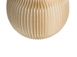 Sæt med 2 juledekorationer KLARALVEN Snemand 90/124 cm Beige