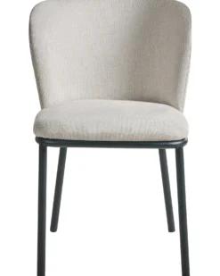 Sæt med 2 spisebordsstole ARTESIA Lys Beige