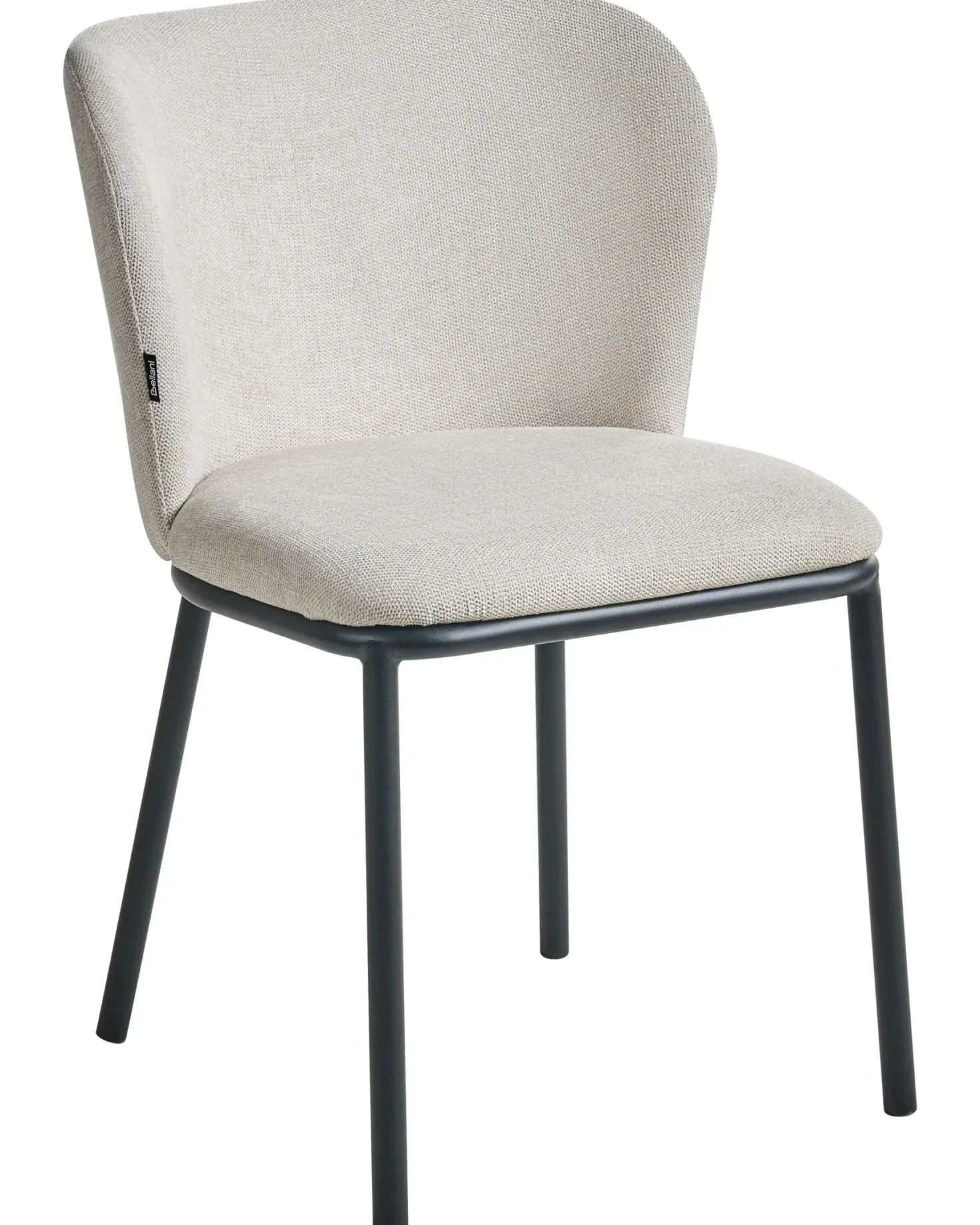 Sæt med 2 spisebordsstole ARTESIA Lys Beige