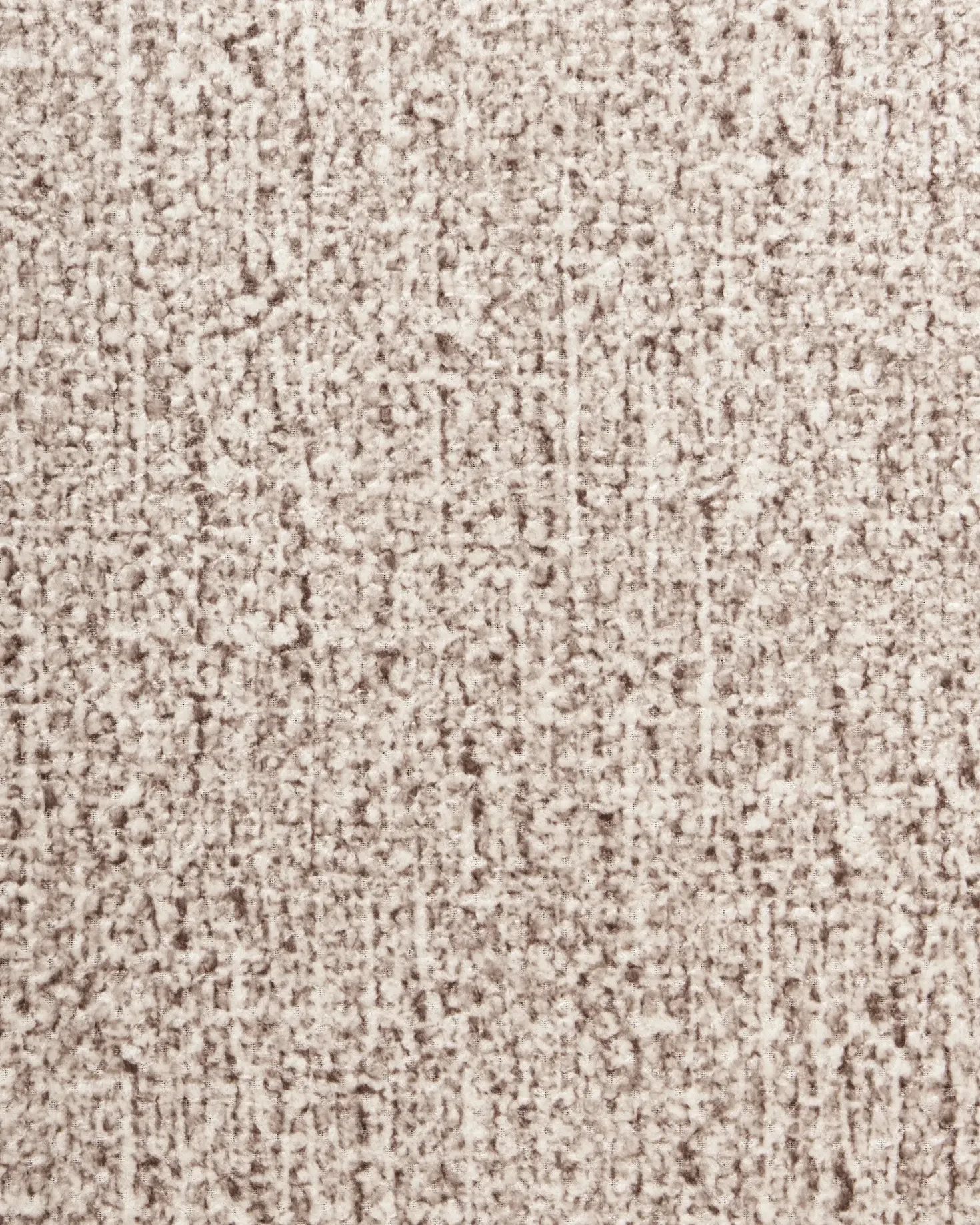 Sæt med 2 spisebordsstole BLANE Boucle Mørkebrun/taupe