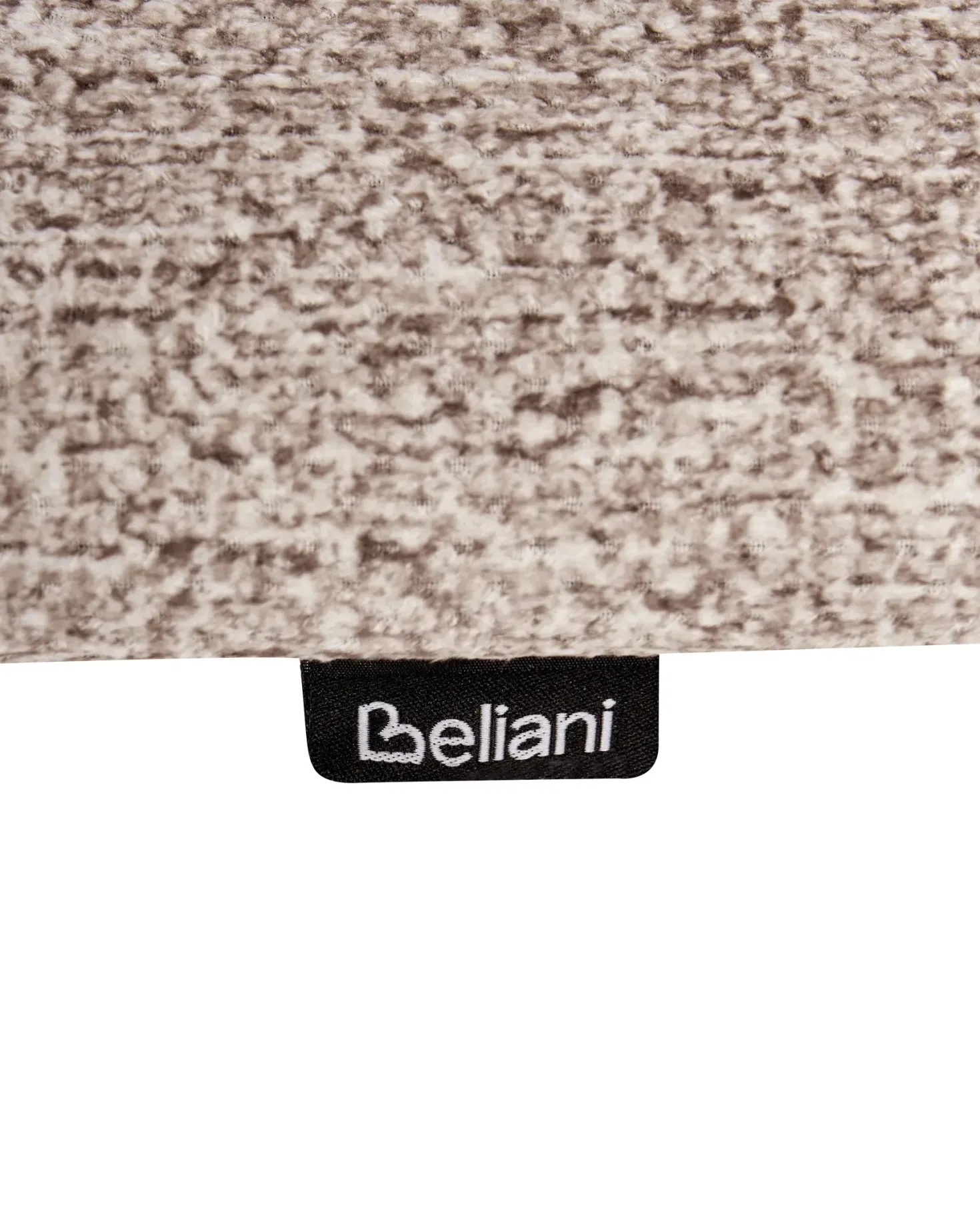 Sæt med 2 spisebordsstole BLANE Boucle Mørkebrun/taupe