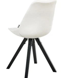 Sæt med 2 spisebordsstole HEDLEY Lys Beige