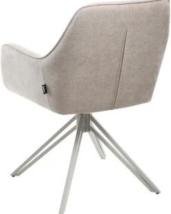 Sæt med 2 spisebordsstole JODAR Beige