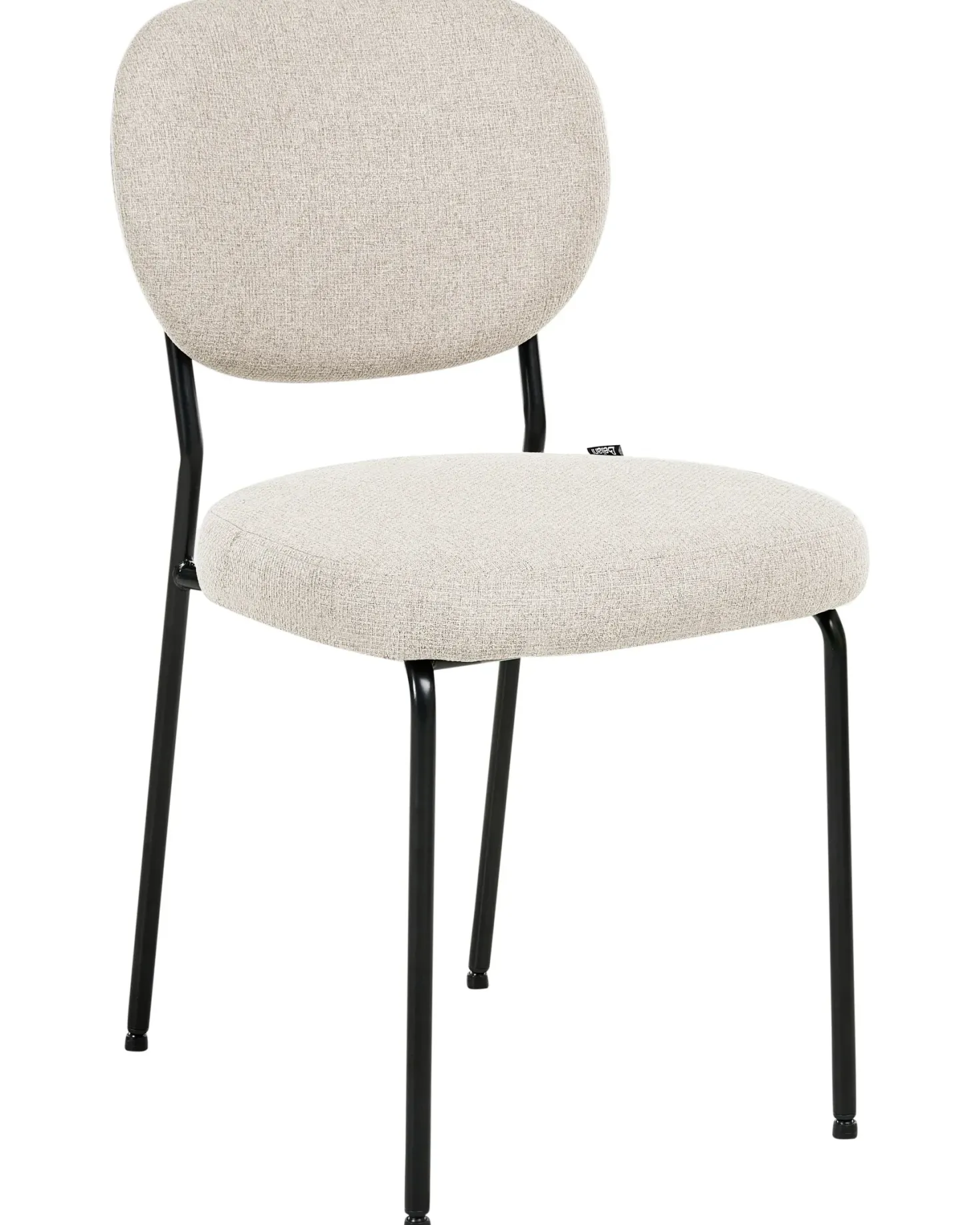 Sæt med 2 spisebordsstole LOLETA Lys Beige