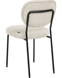 Sæt med 2 spisebordsstole LOLETA Lys Beige