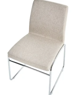 Sæt med 2 spisebordsstole LECCO Beige