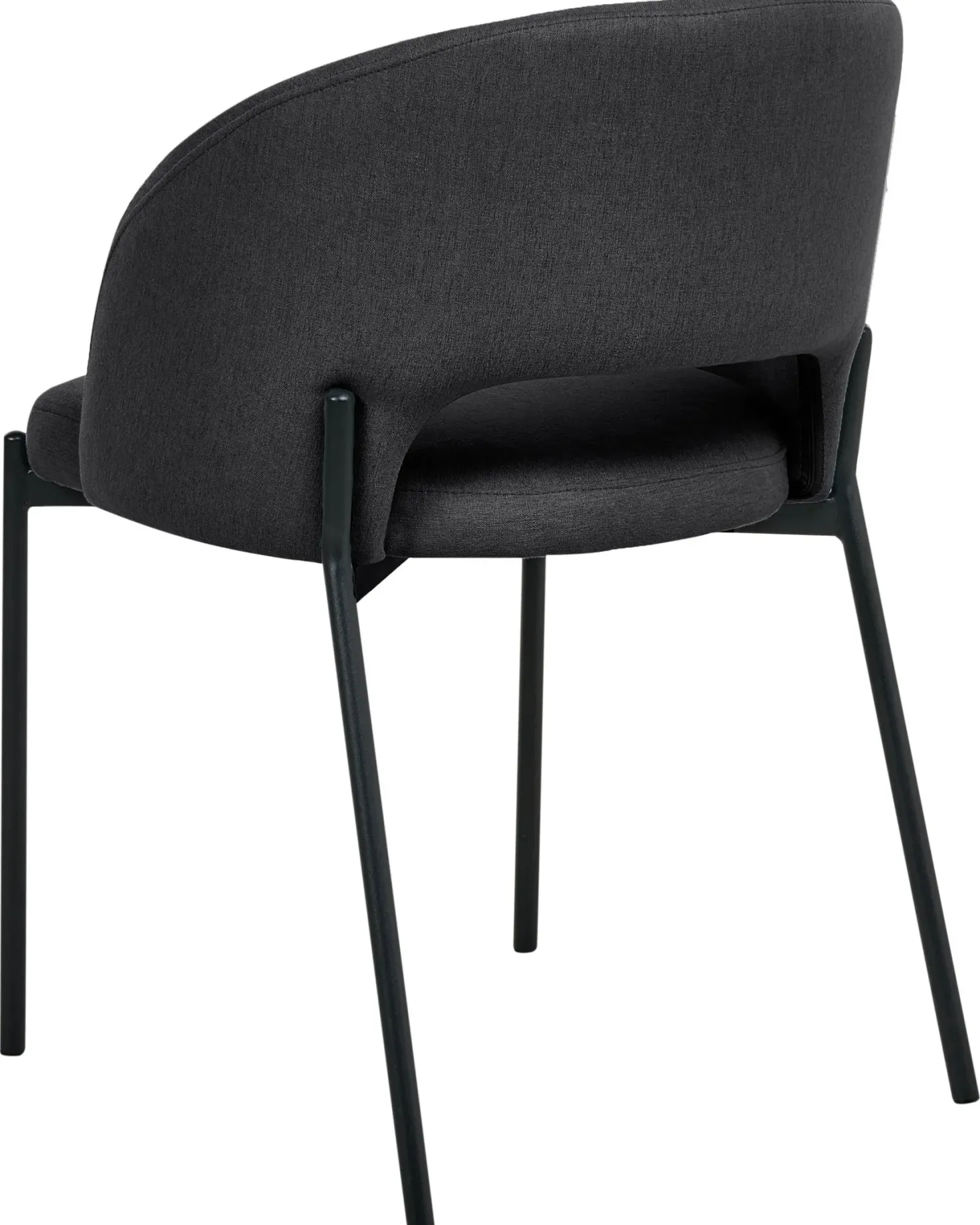 Sæt med 2 spisebordsstole PENNY Sort