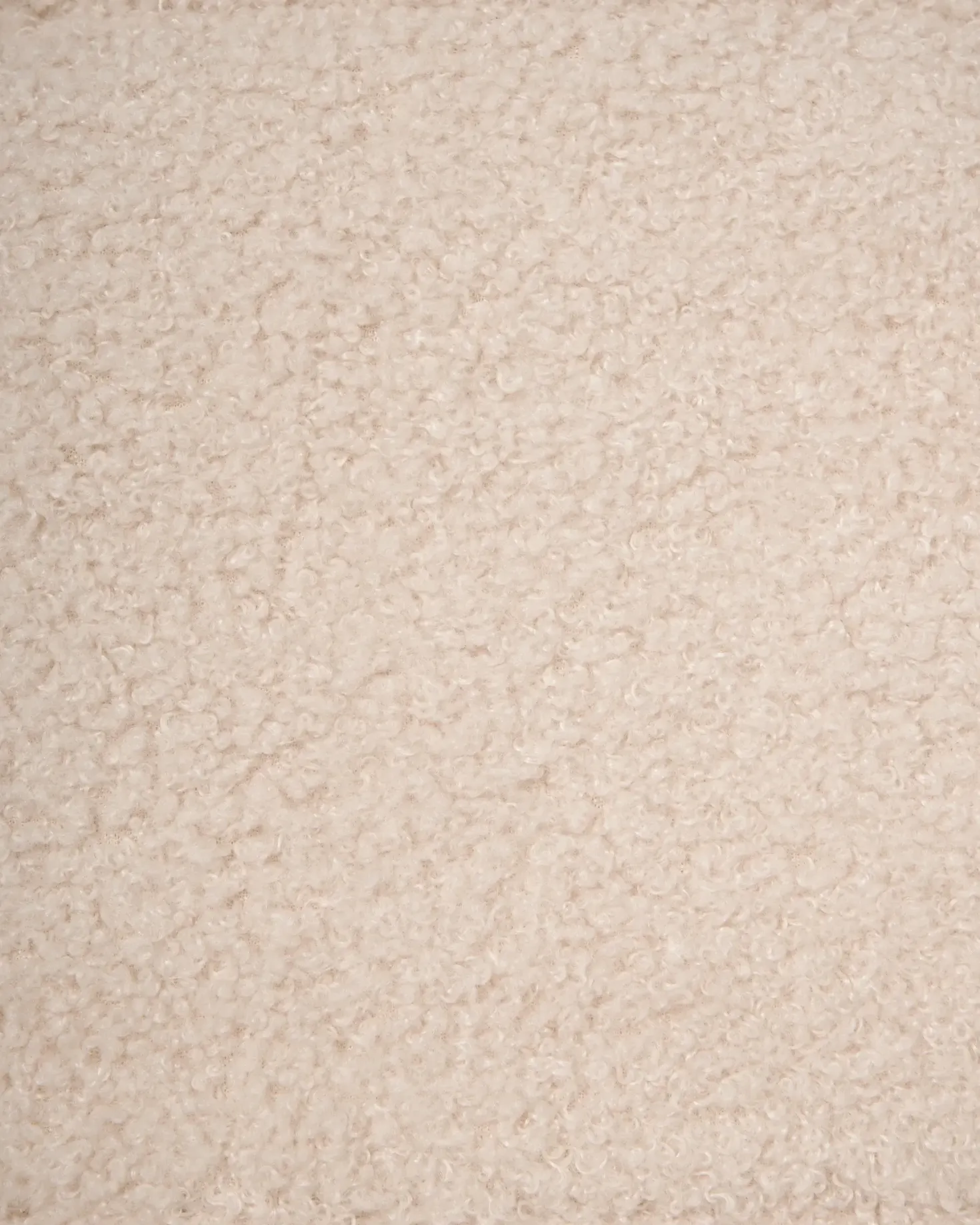Sæt med 2 spisebordsstole RYAN Boucle Lys Beige