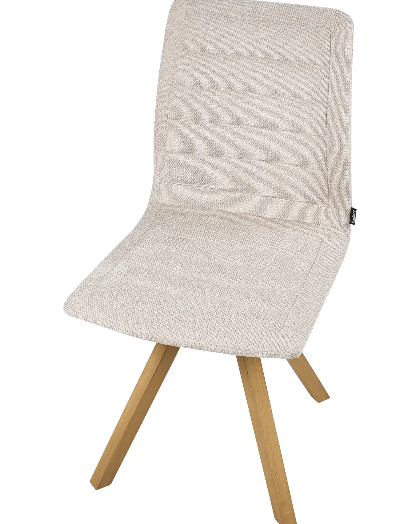 Sæt med 2 spisebordsstole ROX Lys Beige