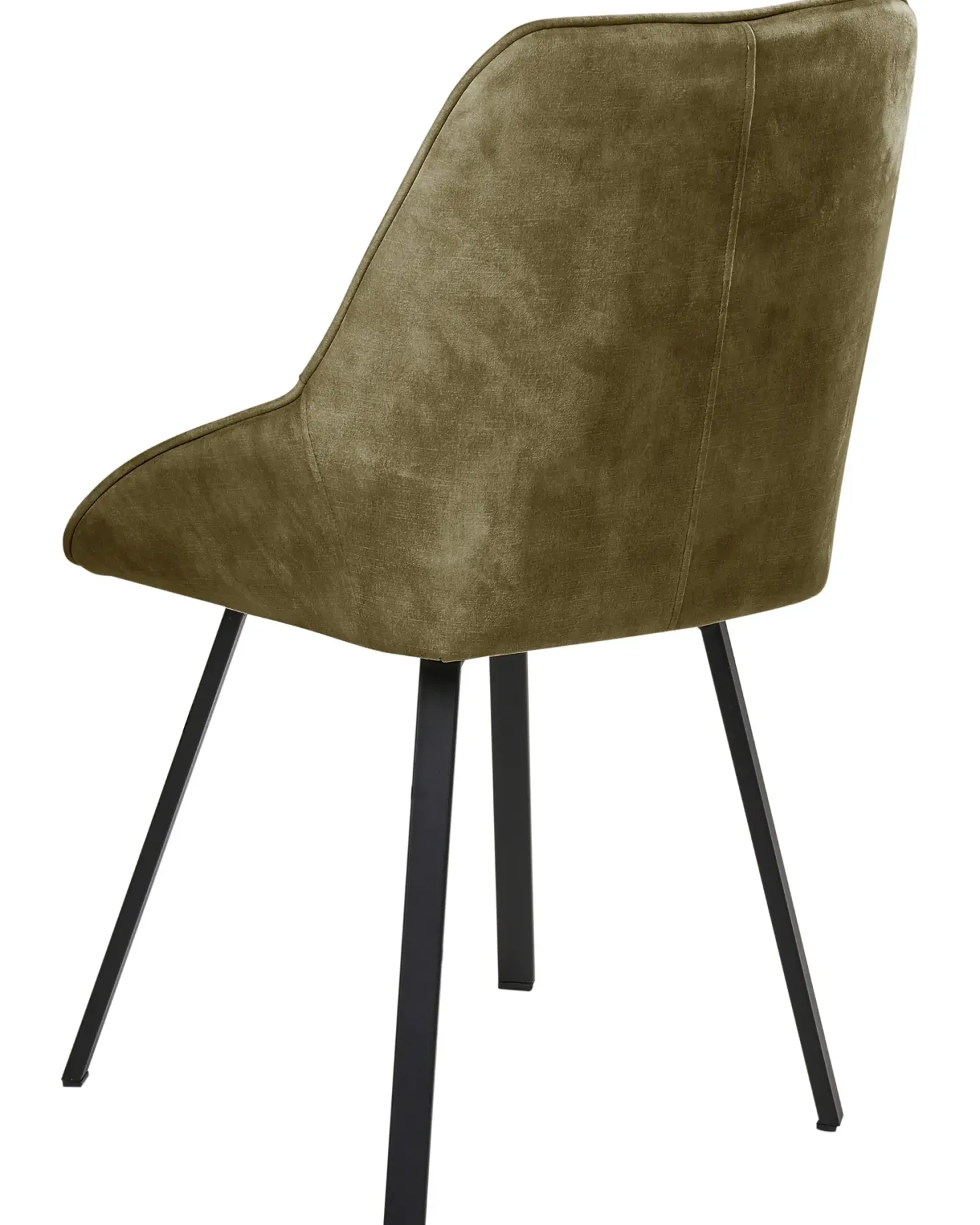 Sæt med 2 spisebordsstole TERLTON Velour Grøn