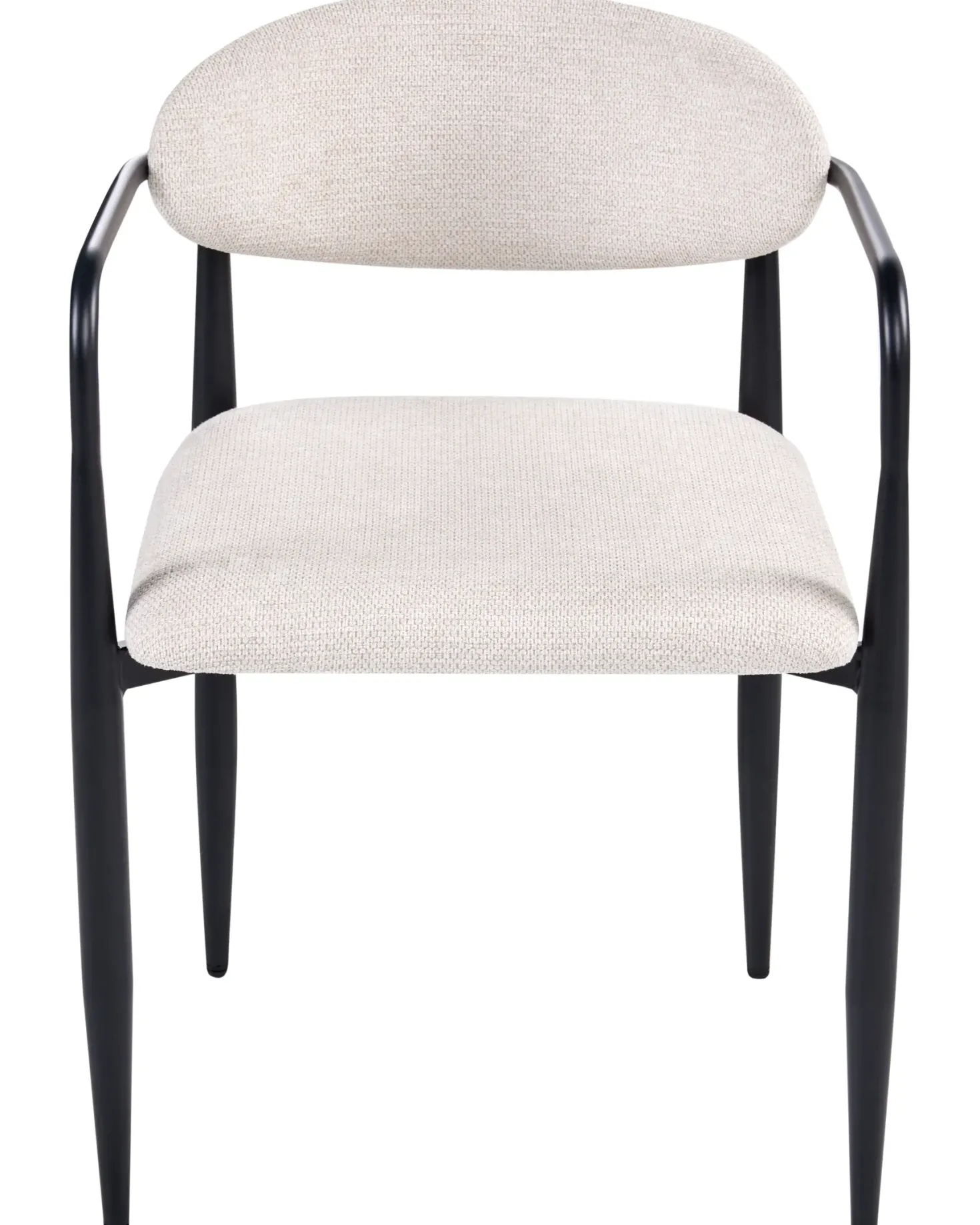 Sæt med 2 spisebordsstole TANEVIK Lys Beige