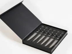 Sæt med 6 steakknive TOYAMA Sort
