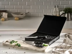 Sæt med 6 steakknive TOYAMA Sort