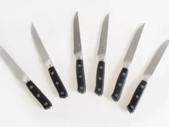 Sæt med 6 steakknive TOYAMA Sort
