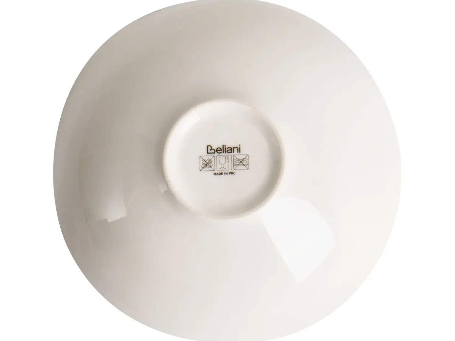Sæt med 12 stykker service HYSSOP Porcelæn Hvid