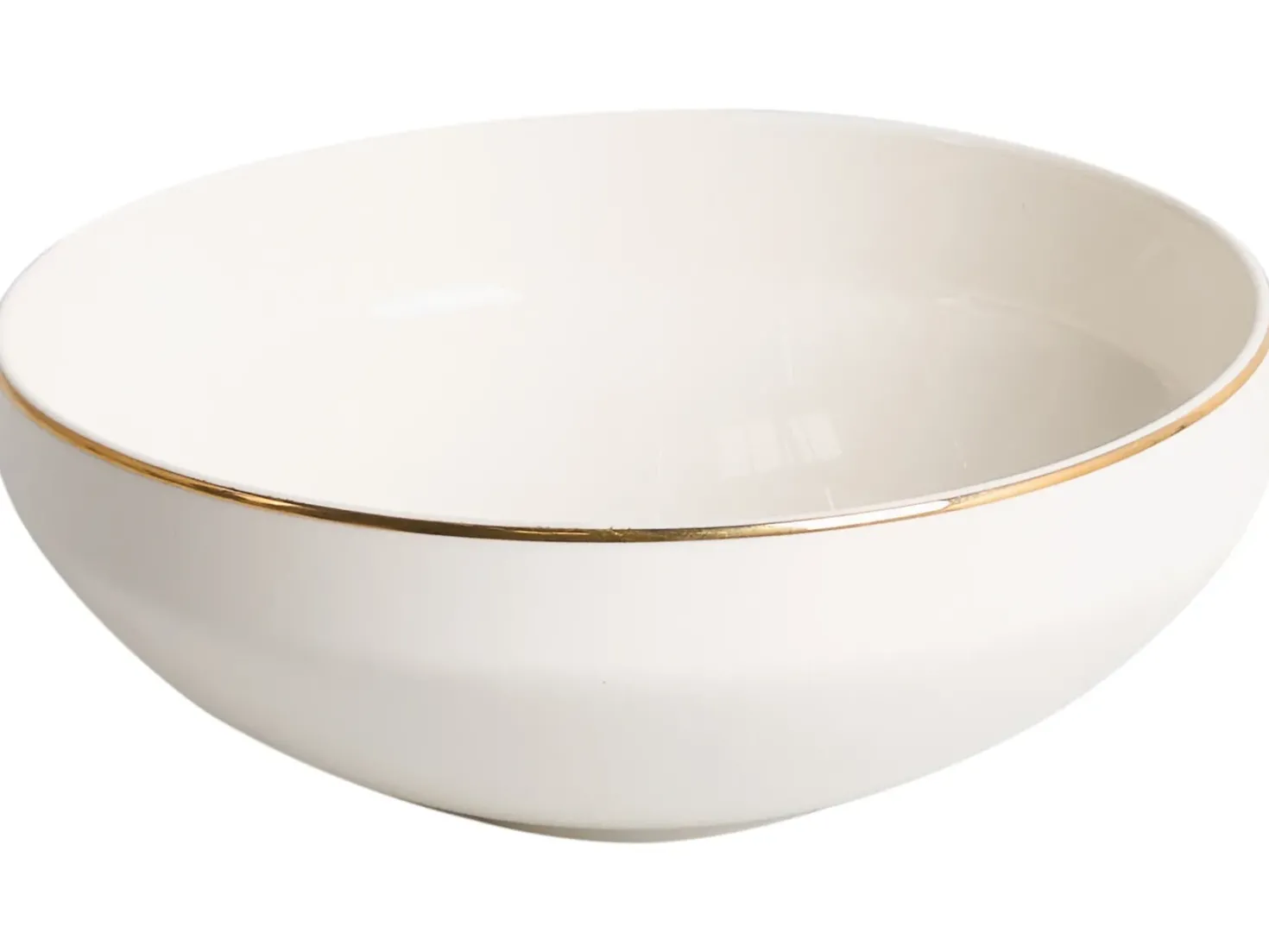 Sæt med 12 stykker service HYSSOP Porcelæn Hvid