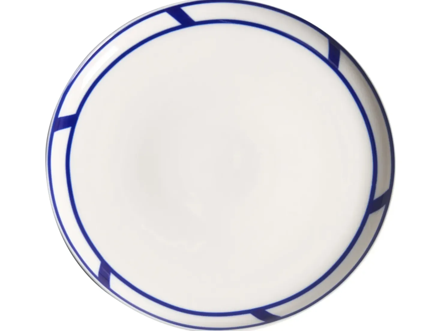 Sæt med 12 stykker service SHISO Porcelæn Hvid/blå