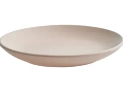 Sæt med 18 stykker spisestel VIVANI Stentøj Lys Beige