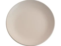 Sæt med 18 stykker spisestel VIVANI Stentøj Lys Beige