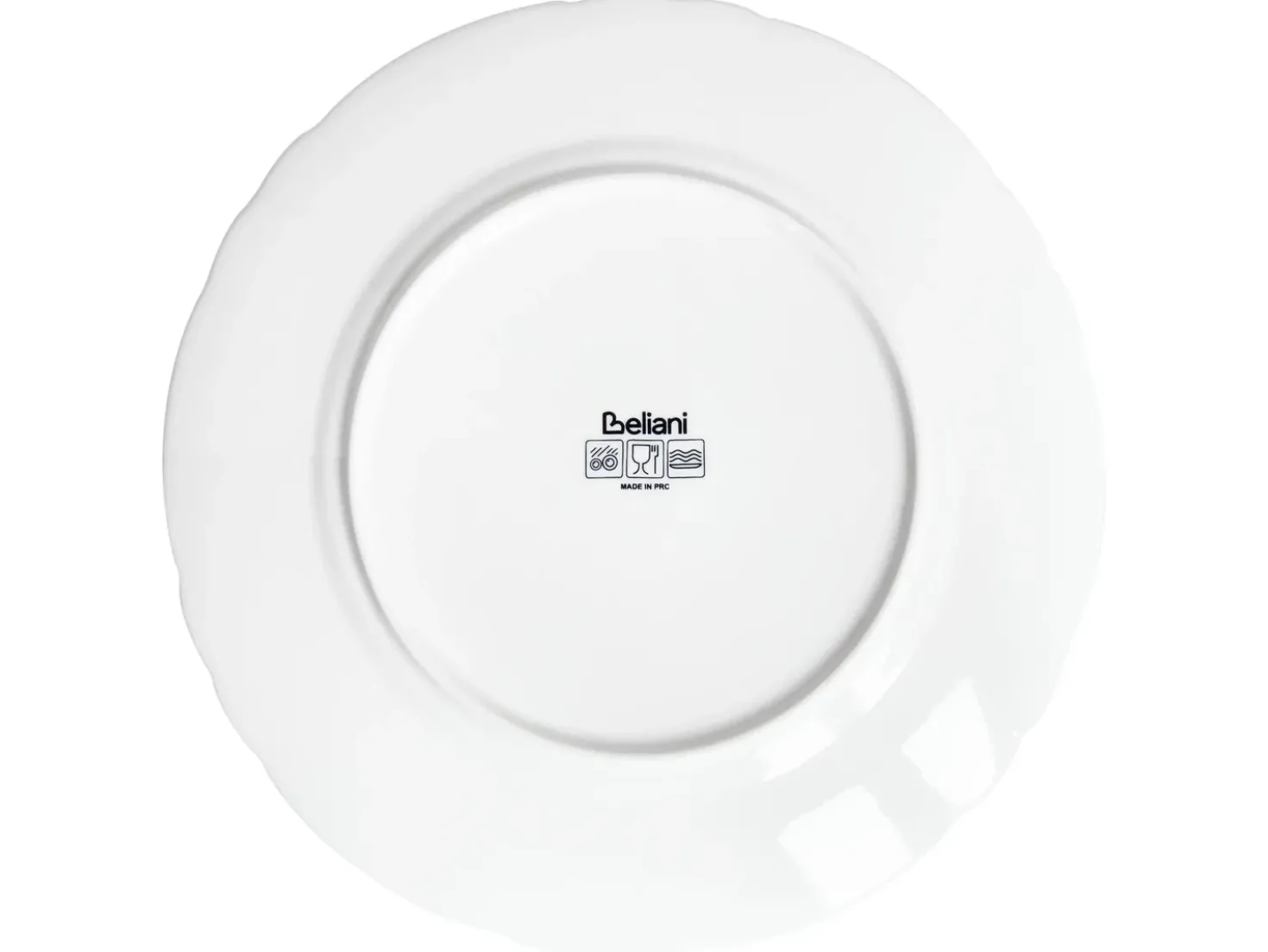 Sæt med 16 stykker spisestel ELDERBERRY Porcelæn Hvid